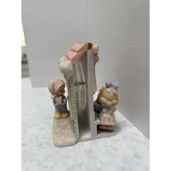 Precious Moments 2003 "Peace Love And Joy" Snow Wheel Enesco - Picture 6 of 7